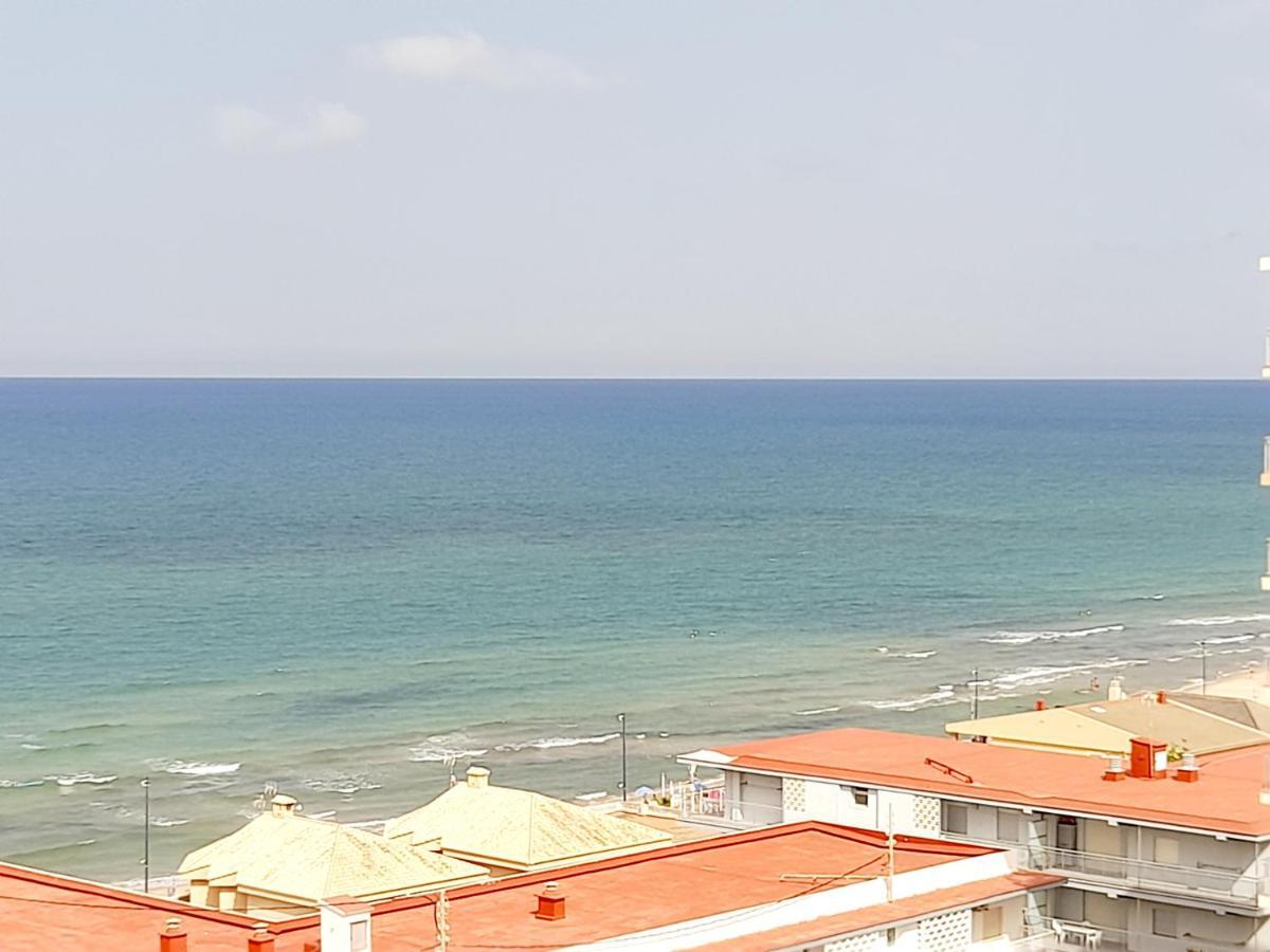 Apartamento Vistas Al Mar, 11 Planta, 50M Playa!! Miramar Luaran gambar