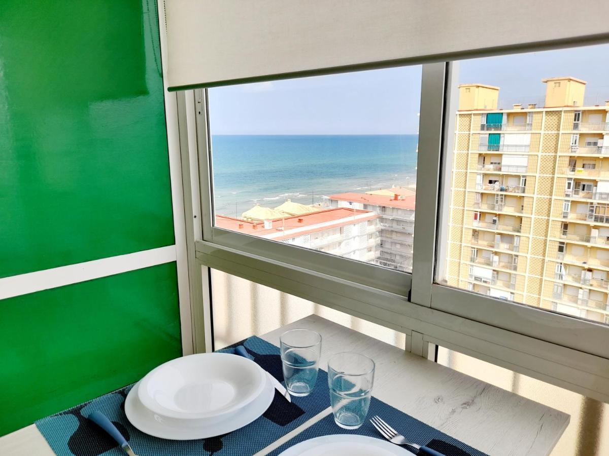 Apartamento Vistas Al Mar, 11 Planta, 50M Playa!! Miramar Luaran gambar