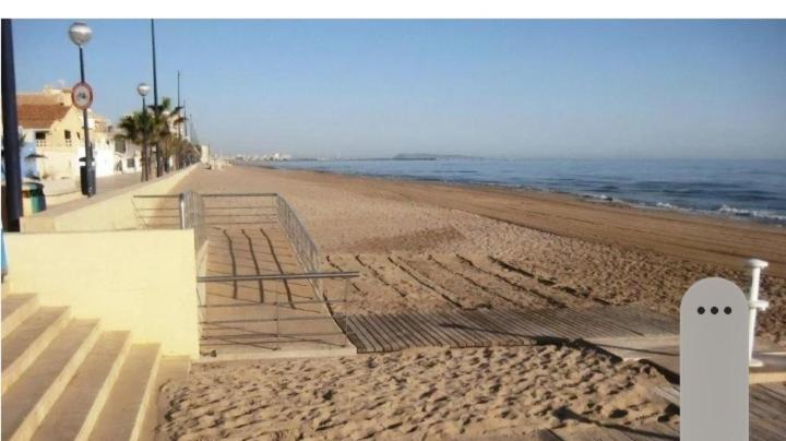 Apartamento Vistas Al Mar, 11 Planta, 50M Playa!! Miramar Luaran gambar