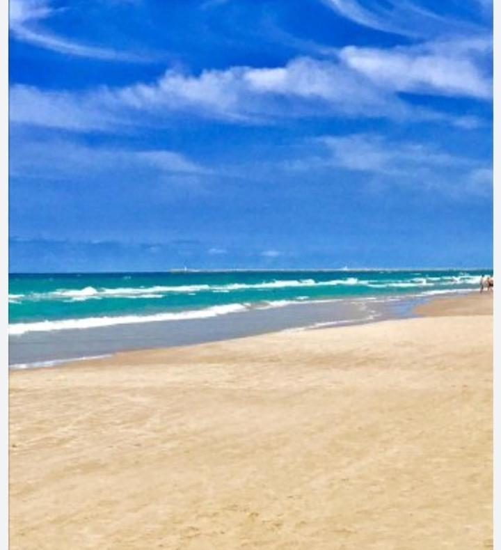 Apartamento Vistas Al Mar, 11 Planta, 50M Playa!! Miramar Luaran gambar