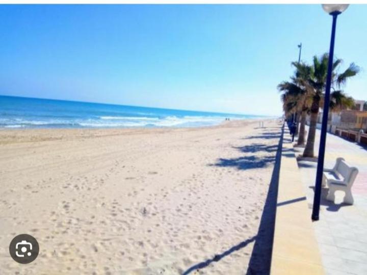 Apartamento Vistas Al Mar, 11 Planta, 50M Playa!! Miramar Luaran gambar