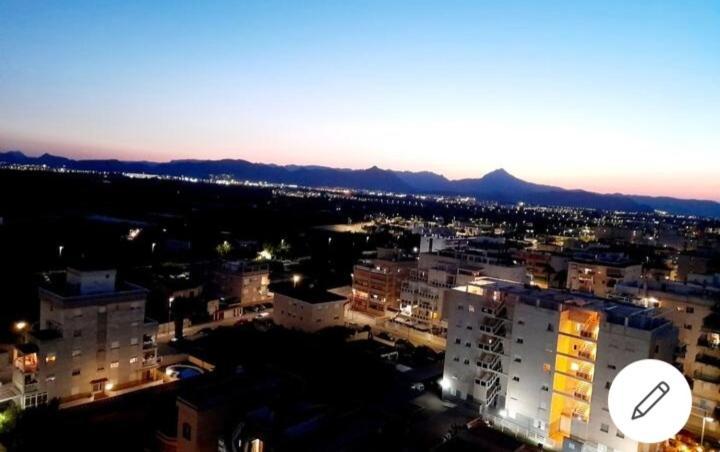 Apartamento Vistas Al Mar, 11 Planta, 50M Playa!! Miramar Luaran gambar