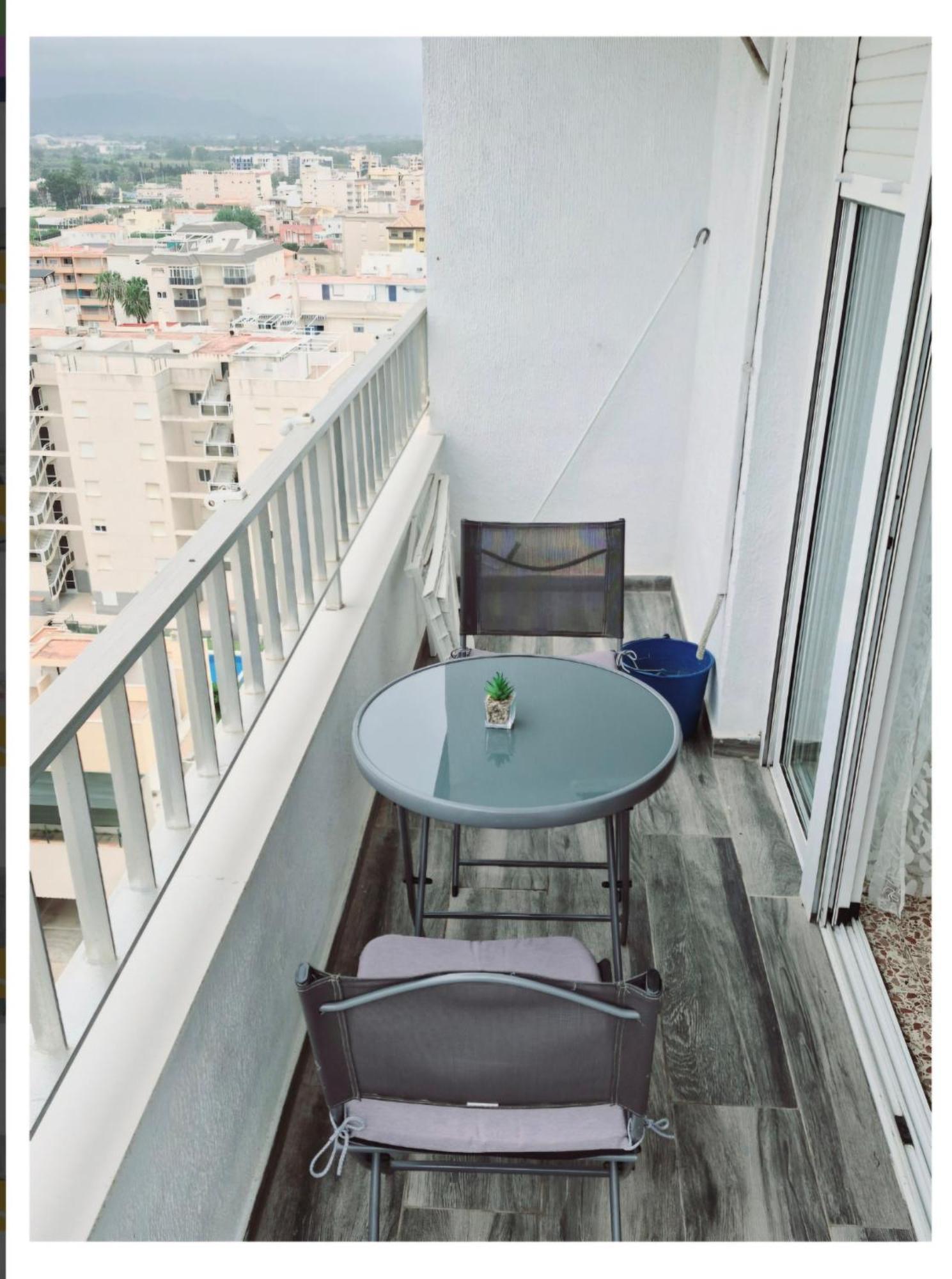 Apartamento Vistas Al Mar, 11 Planta, 50M Playa!! Miramar Luaran gambar